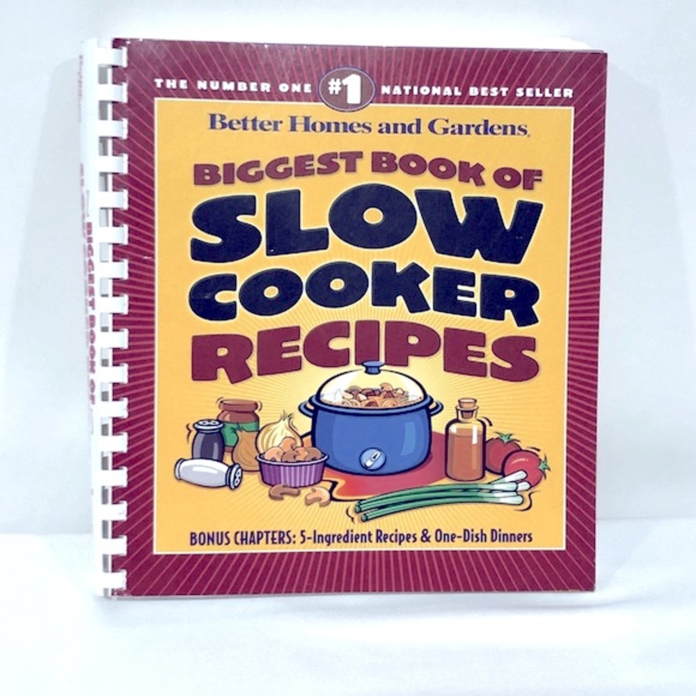 Better Homes & Gardens Slow Cooker Recipe Book